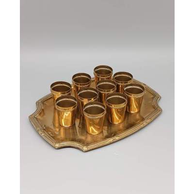 Service à Liqueur en Laiton