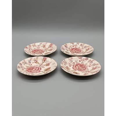 Sous-Tasses Rose Chintz Johnson Brothers