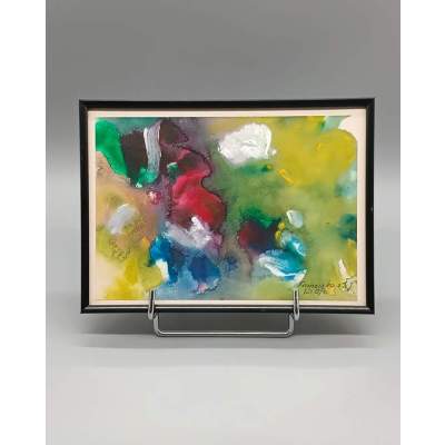 Petit Tableau Abstrait Design OPA