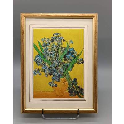 Reproduction Affiche Vase avec des Iris de Vincent Van Gogh 