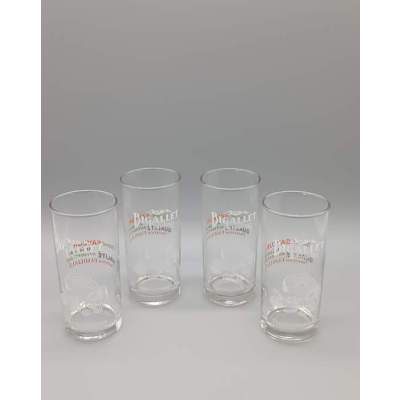 Verres Tubes BIGALLET x 4