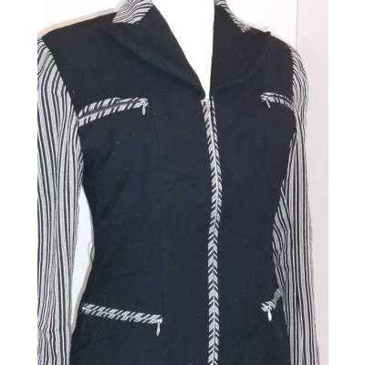 Veste Noir et Blanc Ishwar