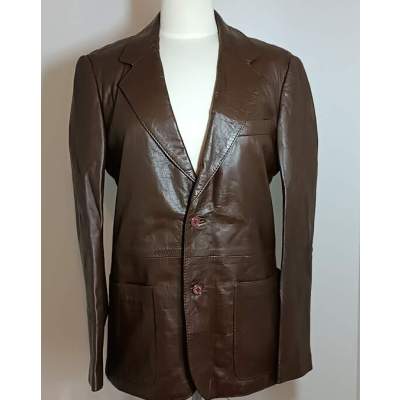 Veste Cuir Homme Vintage Simonnet Océane
