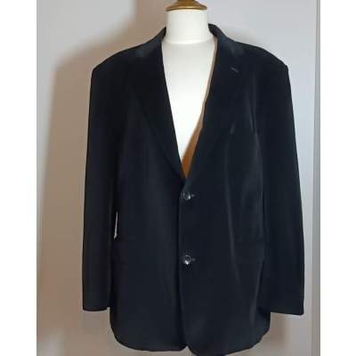Veste Blazer Homme Velours Noir T 60 Nino Loretti