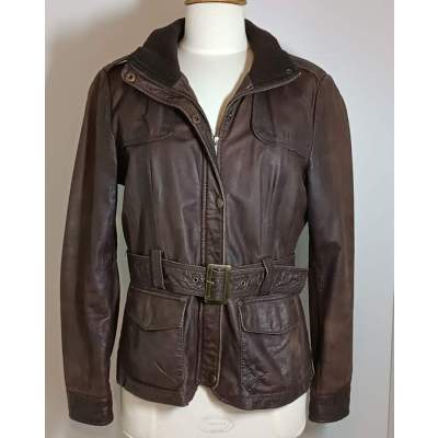 Veste Cuir Femme Stradivarius Vintage