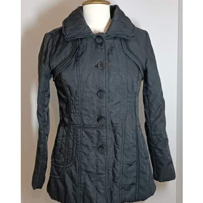 Veste Parka Noir Femme T 36 Julie Guerlande