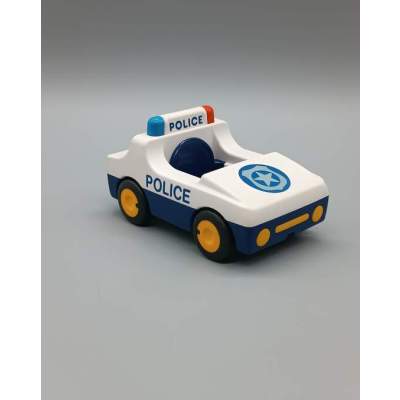 Voiture Playmobil Police Geobra 1.2.3 Vintage