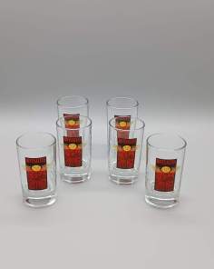 Verres Publicitaires RIVESALTES x 6