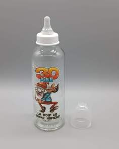 Biberon Anniversaire en Verre 30 Ans