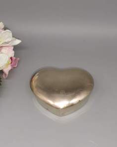 Boîte à Bijoux Coeur en Laiton