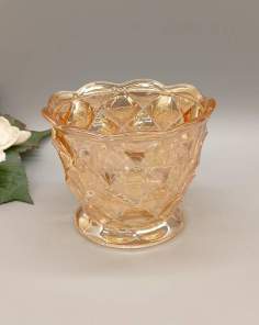 Bonbonnière en Verre Irisé 1970