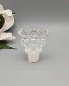 Bouchon de Carafe Strié et Doré