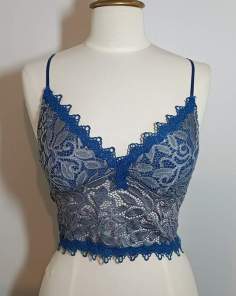 Brassière Lingerie Crop Top Dentelle