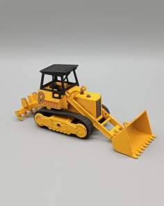 Bulldozer Entreprise Majorette Vintage