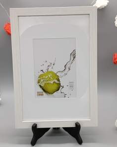 Cadre photo Deknudt passe partout blanc