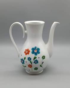 Cafetière ou Théière Vintage Haute Porcelaine Berry