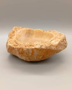 Cendrier En ALBÂTRE Design Brutaliste 