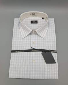 Chemise Homme GAC Carreaux Bleu/Blanc/Beige