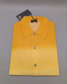 Chemise Homme GAC Jaune Dégradé