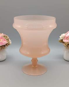 Magnifique Coupe Médicis Opaline Rose