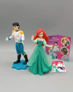 Figurines Ariel et Prince Eric Disney Maxi Kinder Surprise 2026
