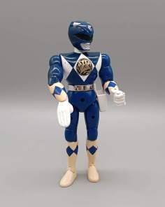 Figurine Power Rangers Mighty Morphin Bleu 