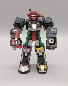 Figurine Robot Power Rangers Super Train Megazord