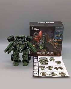 Figurine Transformers Overload Déformation