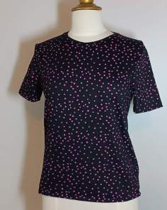 T-Shirt à pois Femme Mango Taille M