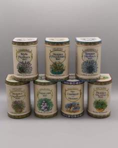 Boîtes Métalliques Plantes Aromatiques Provence d'Antan