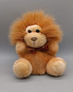 Peluche Marionnette Lion Vintage