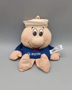 Poupée Molle "Wilbur et ses Amis Allez la Marine" Vintage 