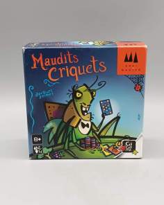 Jeu de Cartes Maudits Criquets de Gigamic