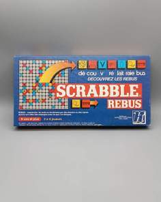 Jeu de Société Scrabble Rébus Vintage Habourdin 1985