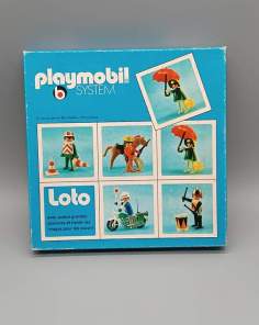 Jeu de Loto Playmobil System Vintage 1974