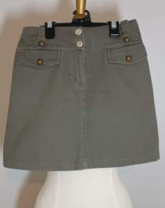 Jupe Courte Camaïeu Kaki Taille 34