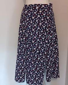 Jupe Longue Fleurie Vintage Miss Sidecar