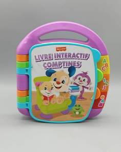 Livre Interactif Comptines Musical Fisher Price