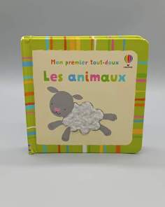 Imagier Les Animaux Mon Premier Tout-Doux Usborne