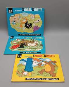 Les Aventures de Sylvain et Sylvette N° 24-67-77