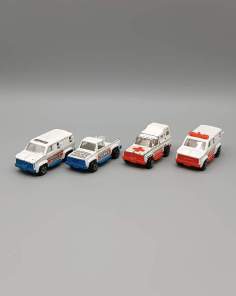 Véhicules Police et Ambulance Norev