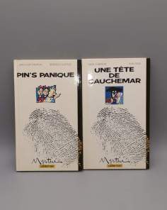 Pin's Panique et Une Tête de Cauchemar