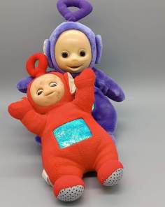 Lot de 2 Télétubbies Vintage