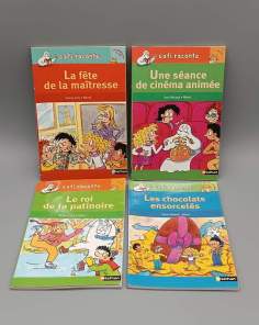 Lot de 4 Livres Collection "Gafi Raconte" Nathan