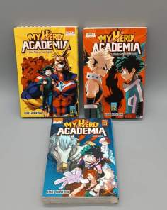 Manga My Hero Academia Tomes 1 à 3