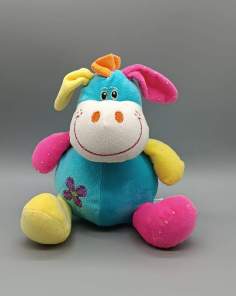 Peluche Âne Multicolore Marque Sandy