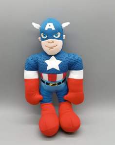 Peluche doudou Marvel Avengers Captain America