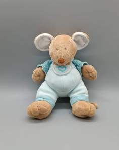 Peluche Doudou Souris Mots d'Enfants