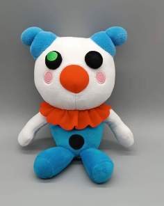 Peluche Doudou Piggy Clown Plush Collector