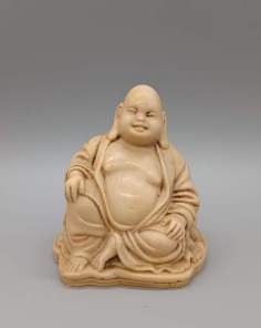 Statuette de Bouddha Rieur en Stéatite